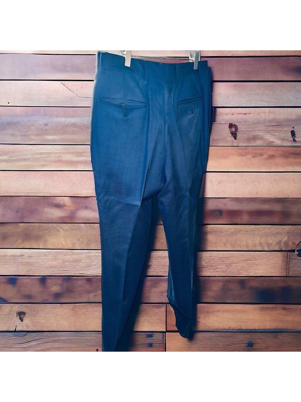 Tommy Hilfiger Men’s Navy Blue Suit SZ 40R - Picture 9 of 15